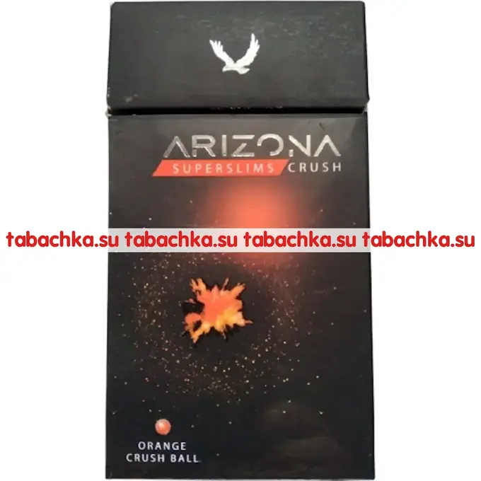 Сигареты Arizona Superslims Crush Orange Сигареты Arizona Superslims Crush Orange